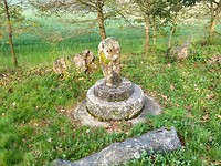 De oude grenssteen