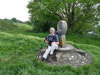 Bij de stele van Gibraltar