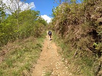 Klim naar de Col d'Atharri