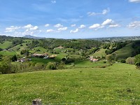 Mooi uitzicht na de Col