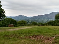 Weer mooi uitzicht op de Pyreneeën