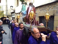 Processie in Pasajes