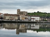 Zicht op Zumaia