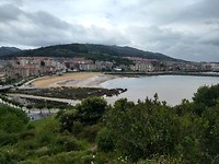 Zicht op Castro Urdiales