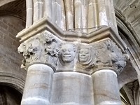 Detail Onze Lieve Vrouwe van de haven kerk Santona