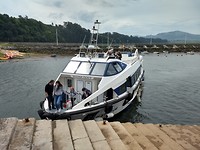 Het bootje van Somo naar Santander