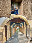 Prachtige trompe l'oeil schilderingen in La Vega