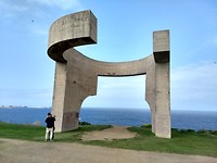 Kunstwerk "ode aan de horizon"