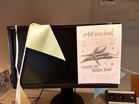 welkom terug op werk
