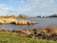 De Lek vlak voor Schoonhoven
