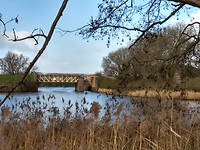 Kraanbrug bij fort Diefdijk