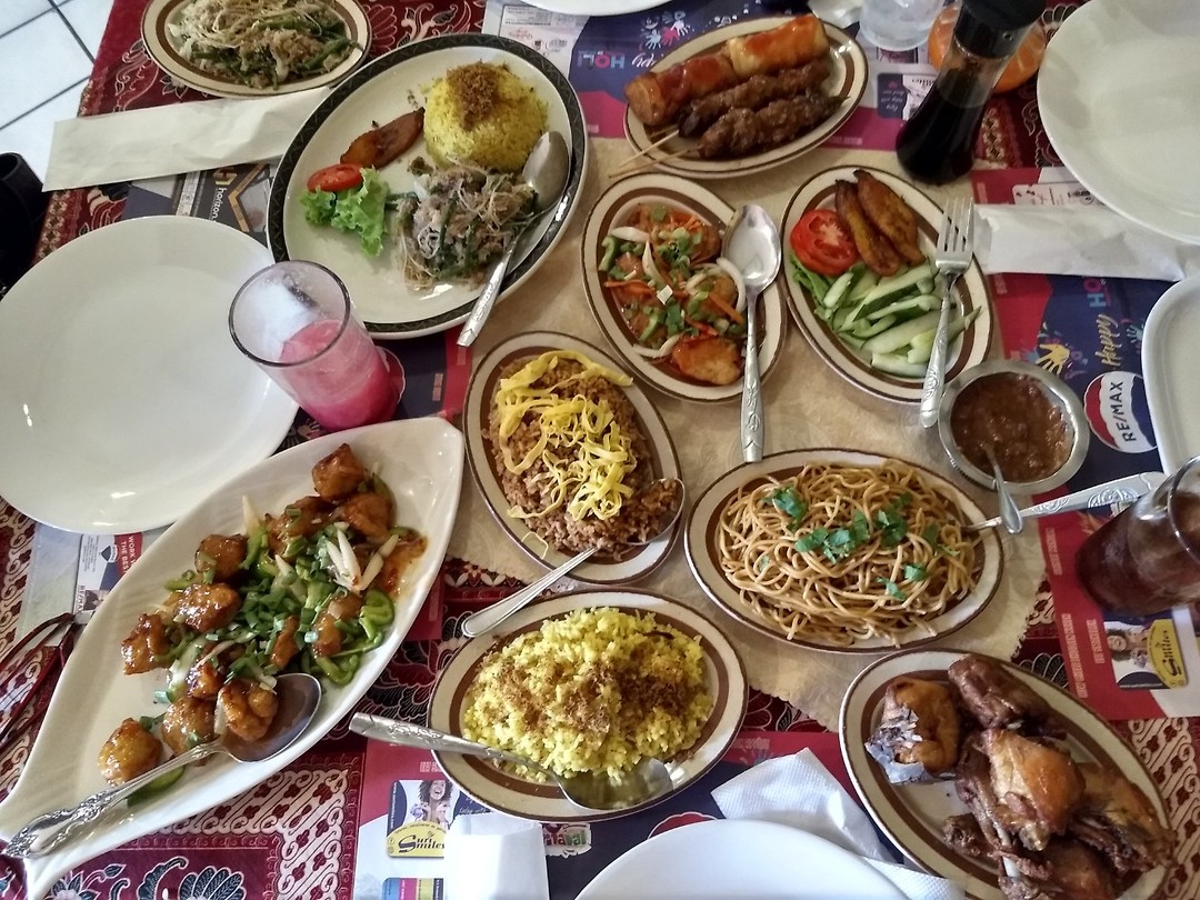en zo veel lekker eten ...