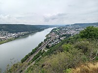 uitzicht vanaf de Rheinbrohler Ley 1