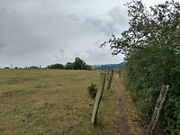 op de hoogvlakte na de Ley