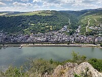 uitzicht op Oberwesel