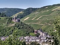 Burg Stahleck boven Babarach