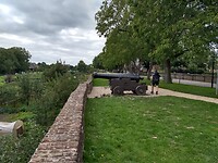 Op de stadswal van Buren