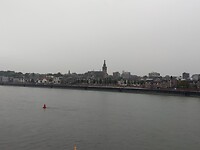 Uitzicht op Nijmegen vanaf "de snelbinder"