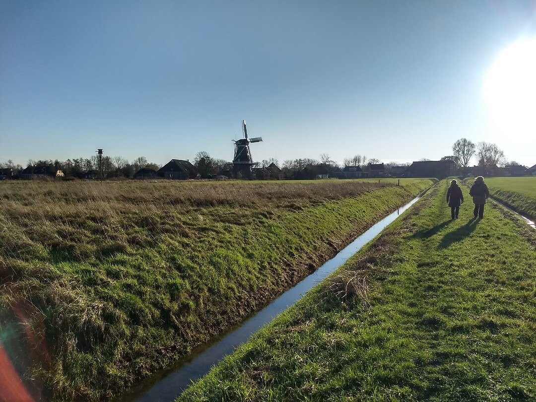 op weg naar Den Andel