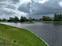 kruising van de Vecht en het Overijssels kanaal bij Haandrik