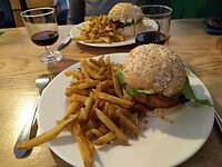 Een culinaire hamburger