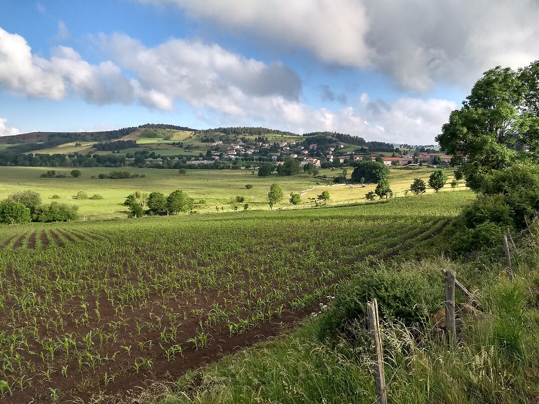 Uitzicht na Landos
