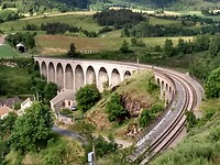 Spoorwegviaduct van Mirandol