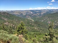 Richting col de Sajet