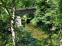 De Tarn bij de camping