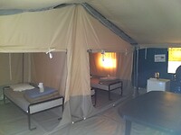 Interieur tent Maribou