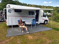 Geïnstalleerd op de camping