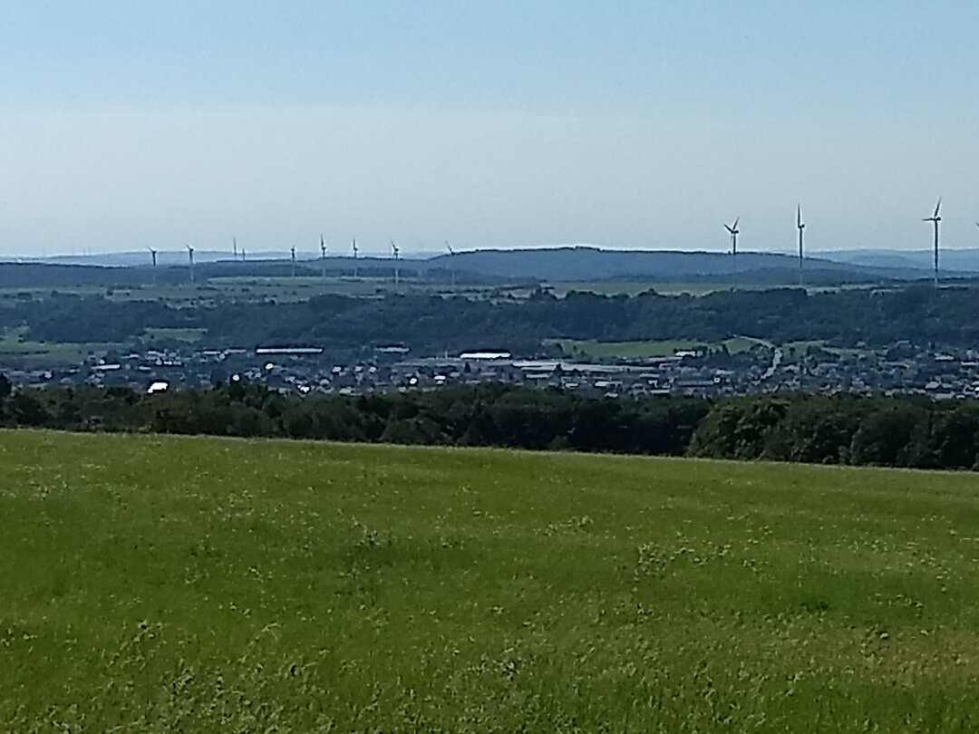 Uitzicht vanaf Scheiden