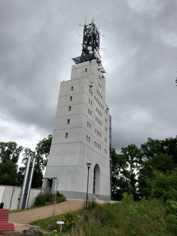 radiotoren op de Schaumberg