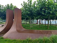 kunstwerk bij Piccardthofplas