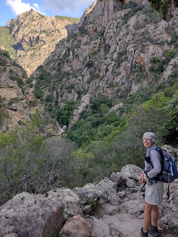 In de Gorges de Spelunca