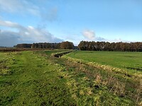 Op weg naar Annen, mooi licht