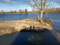 Uitkijkpunt bij de Maas