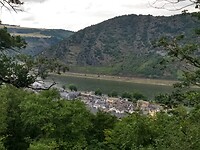 we klimmen Oberwesel uit