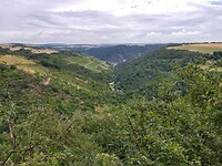 uitzicht over Niederbach dal
