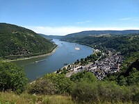de Rijn bij Bacharach