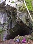 oude leisteengroeve in Borbach dal