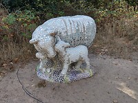 mozaïek schapen