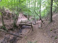 Idyllisch bruggetje