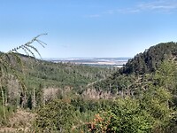 Richting Renberg, uitzicht richting Darlingerode