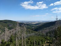 Uitzicht vanaf de Taubenklippe