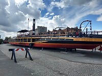 Stoomboot in Wissenschaftshafen