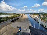 Zijkanaal richting Mittelland kanaal