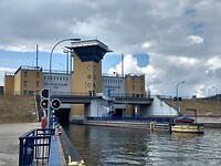 De dubbele Hohenwarthe sluis