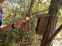 Nog even een Geocache mee pakken