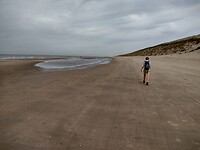 In korte broek